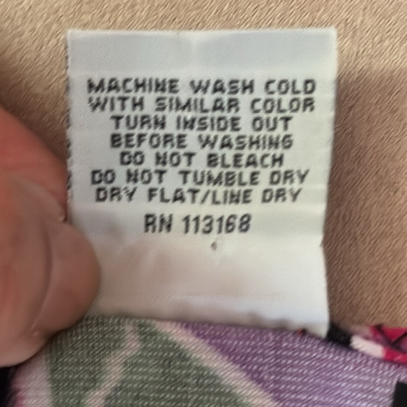 LUCKY BRAND. Colorful Top, embellished w/ Rhinestones. Size L. - Picture 7 of 11